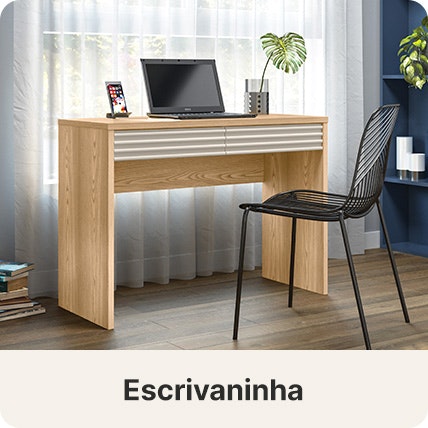 A escrivaninha Samambaia é a escolha perfeita para quem busca um móvel multifuncional. Com seu acabamento em MDF, a limpeza se torna mais fácil e a resistência do móvel é maior. Esta escrivaninha é equipada com duas amplas gavetas que deslizam suavemente graças às corrediças telescópicas, proporcionando um ótimo espaço para guardar seus pertences. Ela está disponível na combinação de cores Carvalho/Off White.