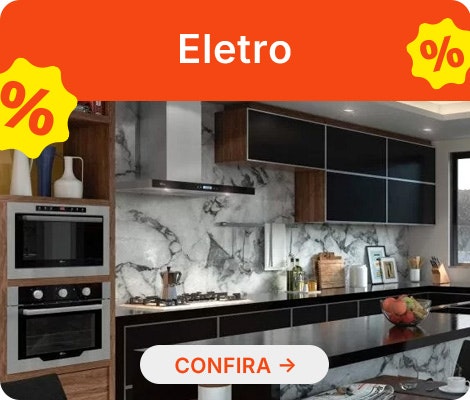 Confira produtos com até 15% OFF no PIX + CASHBACK pelo app.