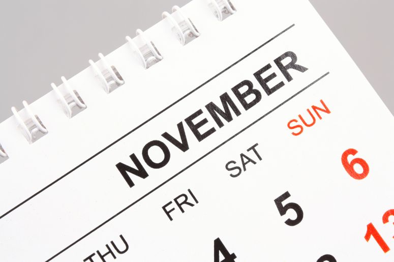 calendário Black Friday