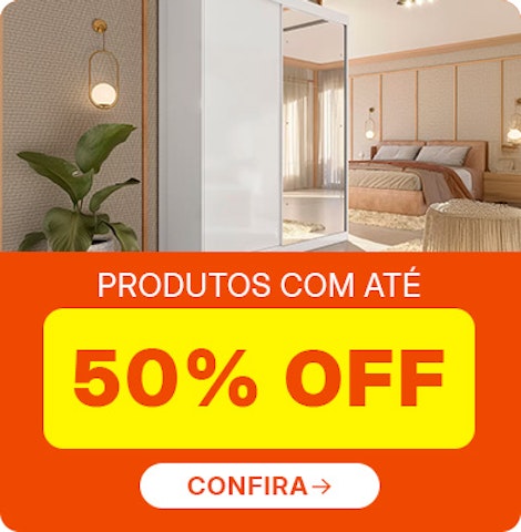 Seleção com até 50% OFF