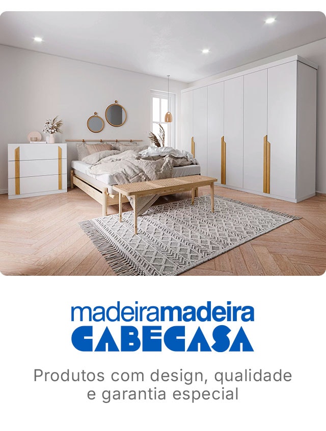 Produtos com design e qualidade. Testados e com garantia extendida.