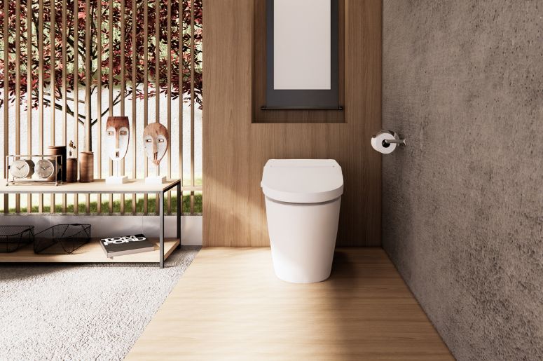 vaso sanitário moderno branco