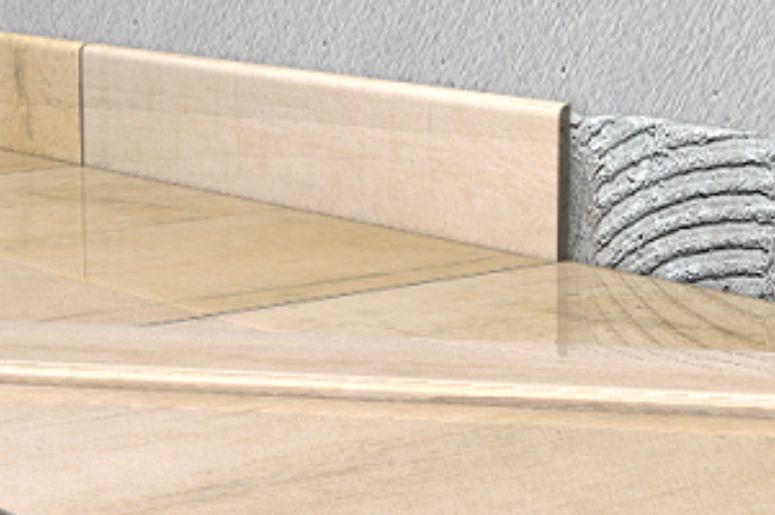 Rodapé de cerâmica