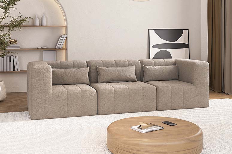 sofá modular cabecasa