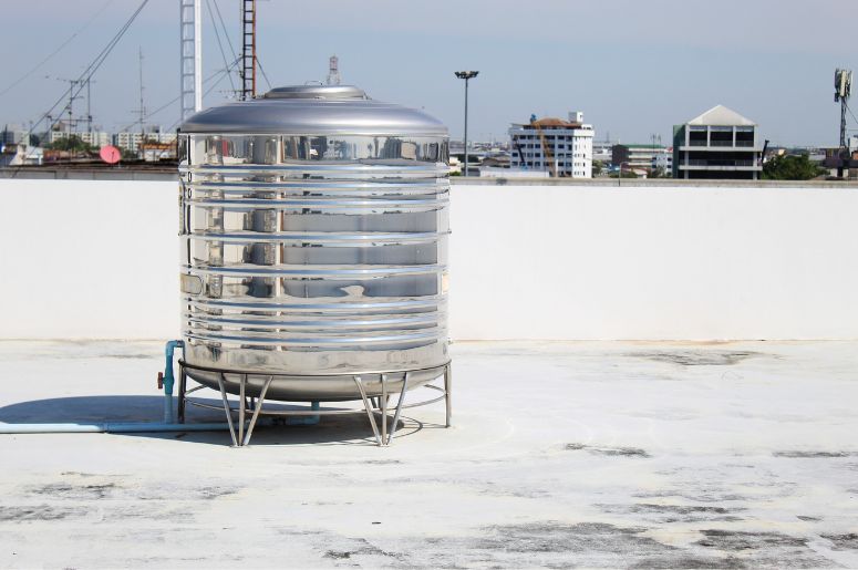 caixa d’água de aço inox