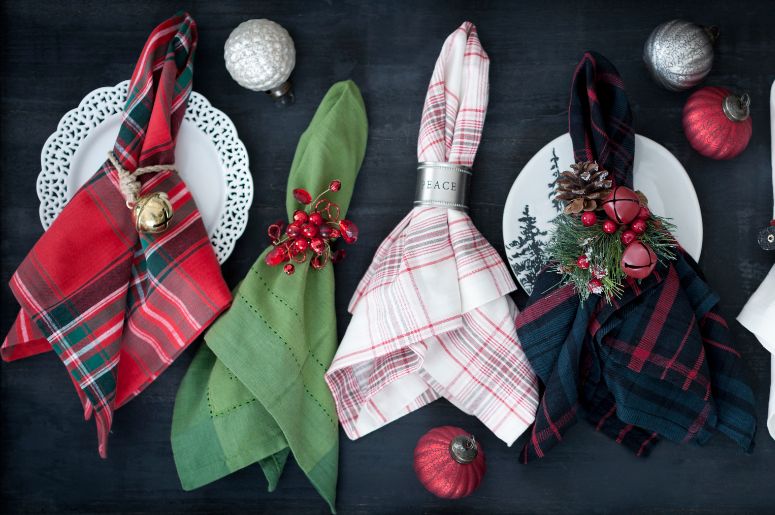 guardanapos natalinos