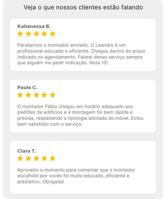 Banner fita depoimento clientes mobile