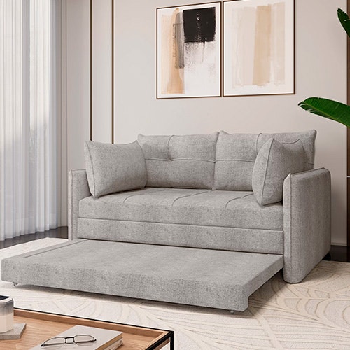 Confira todas as opções de produtos da MadeiraMadeira: Sofá Cama