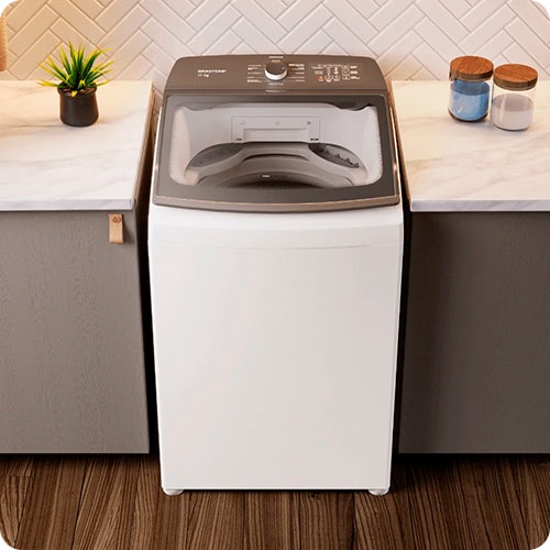 Confira todas as opções de produtos da MadeiraMadeira: Máquina de Lavar