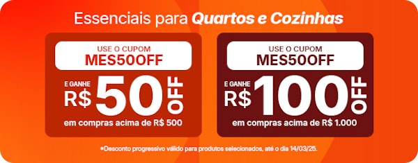 Quartos e Cozinhas com cupom
