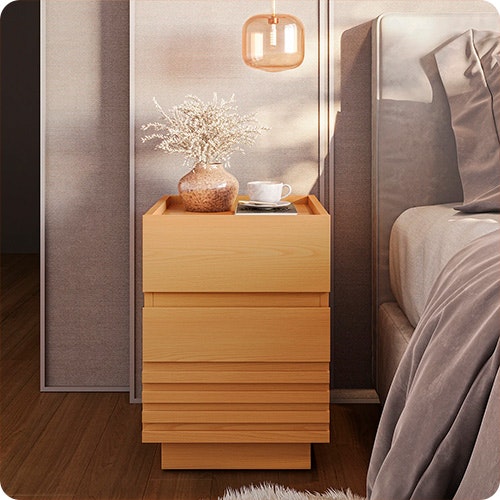 Confira todas as opções de produtos da MadeiraMadeira: Mesa de Cabeceira