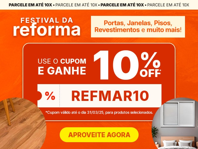 Banner festival da reforma mobile 10off