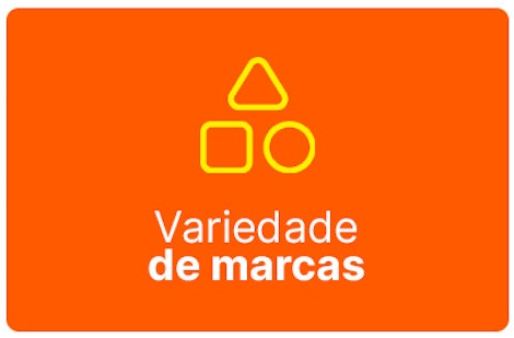 Banner Variedade de marcas