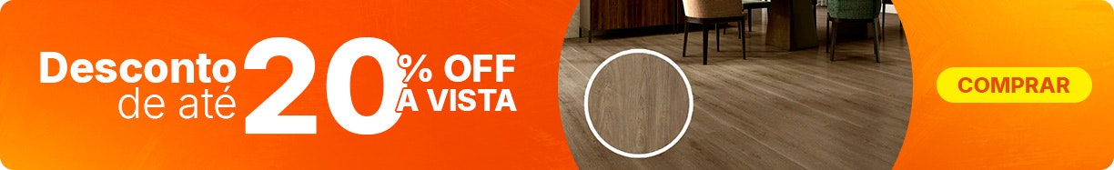 Desconto à vista: até 20% OFF, aproveite.