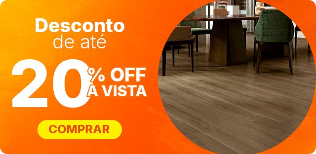 Desconto à vista: até 20% OFF, aproveite.