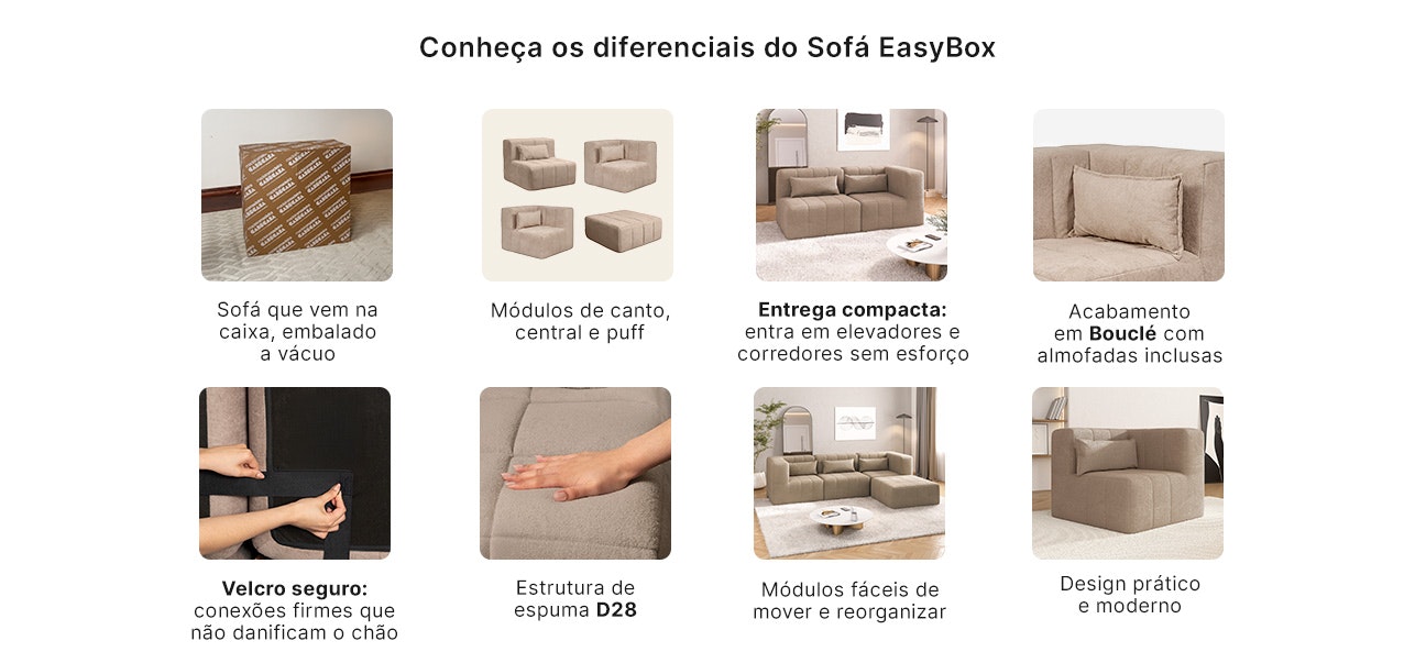 Sofá easybox DESK