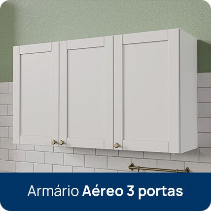 Armário aéreo 3 portas arizona