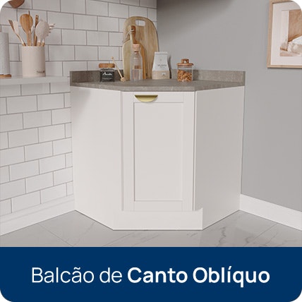 balcão canto oblíquo arizona