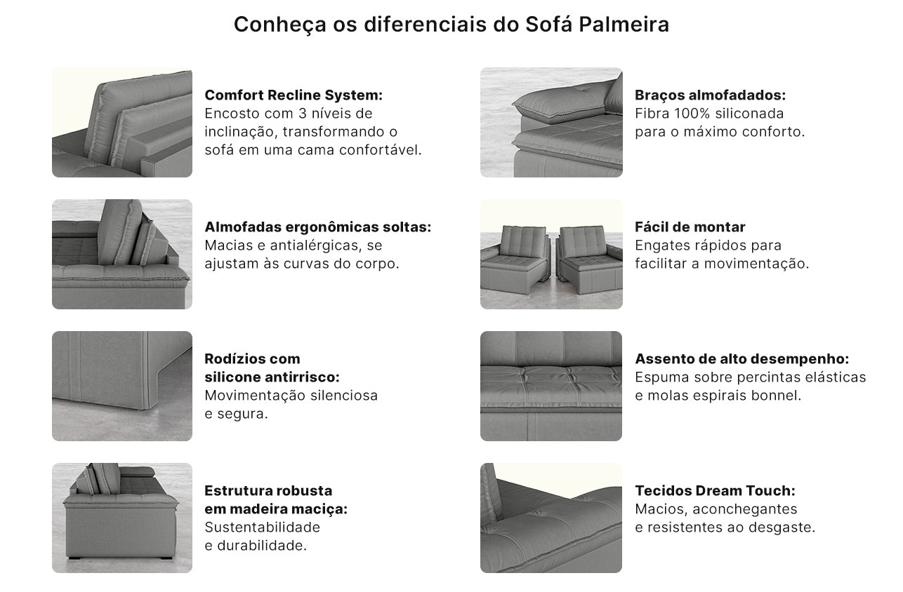 diferenciais palmeira cabecasa