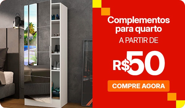 Complementos para quarto: a partir de R$50, aproveite