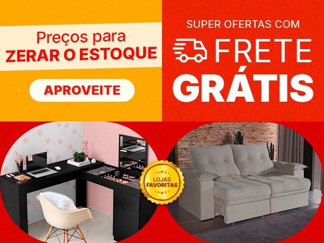 Super Ofertas para zerar o estoque com Frete Grátis e diversos preços especiais. Confira!