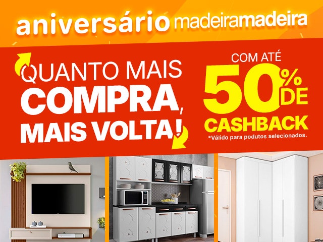 Aniversário Madeira: quanto mais compra, mais volta! Até 50% de CASHBACK