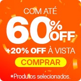 Descontos para você: até 60% de desconto