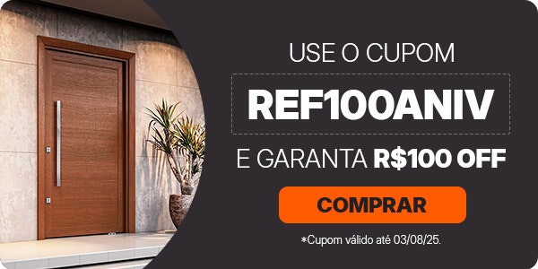 Reforma com cupom de R$100 OFF, aproveite