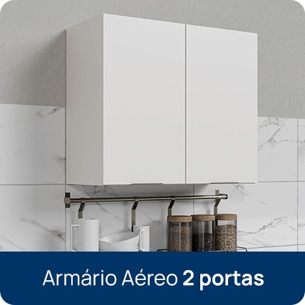 armário aéreo 2 portas testemonial