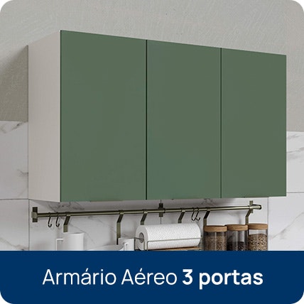 armário aereo 3 portas testemonial