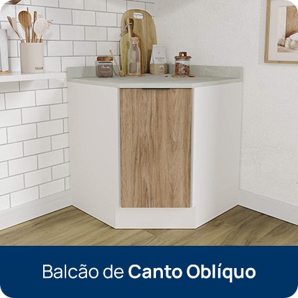 balcao de canto obliquo testemonial