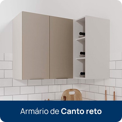 armário de canto reto testemonial
