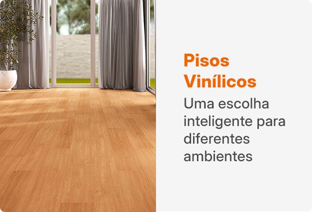 Pisos Vinílicos: uma escolha inteligente para diferentes ambientes.