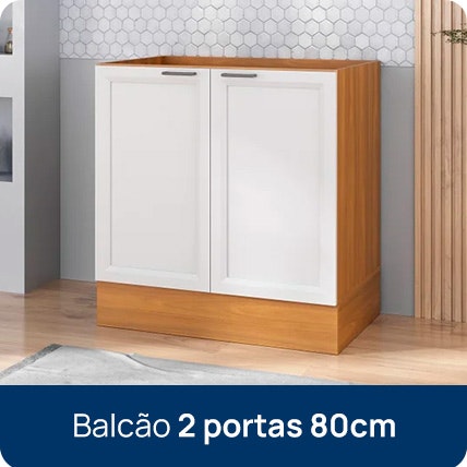 balcão 2 portas 80cm testemonial