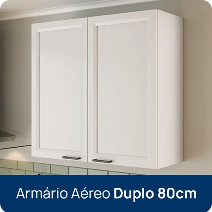 armario aereo duplo 80cm testemonial
