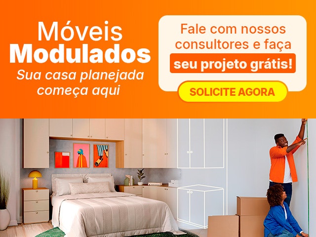 Móveis Modulados: sua casa planejada começa aqui. Fale com nossos consultores e faça seu projeto grátis.
