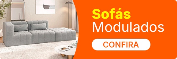 Sofás Modulados: conheça todos os sofás modulados da MadeiraMadeira.
