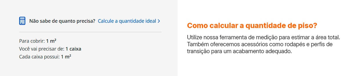 Saiba como comprar: utilize nossa ferramenta de medição para estimar a área total.
