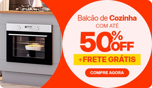 Balcões de Cozinha: com até 50% OFF + Frete Grátis, compre agora