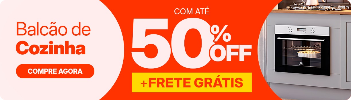 Balcões de Cozinha: com até 50% OFF + Frete Grátis, compre agora