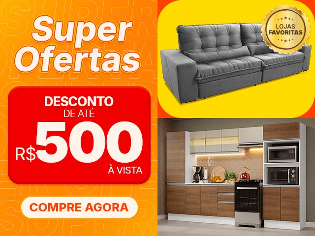 Super Ofertas: descontos de até R$500 OFF no PIX