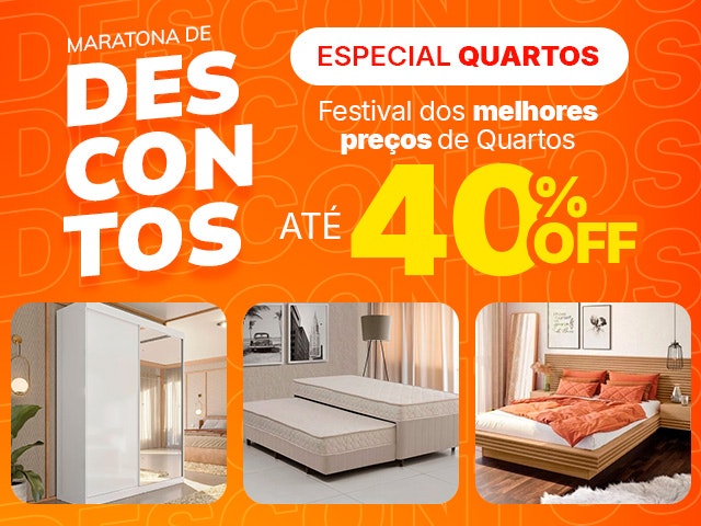 Festival de Descontos: festival dos melhores preços de Quarto até 40% OFF