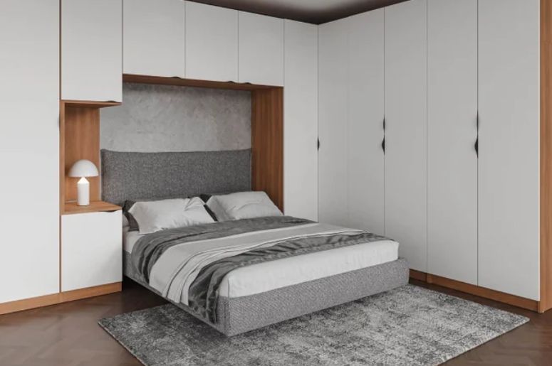 Quarto com m&oacute;veis Cabecasa