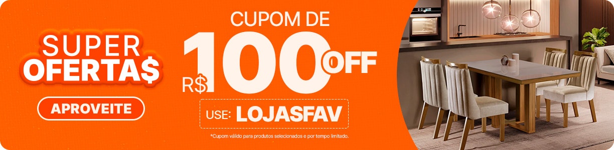 Lojas favoritas cupom LP DESK