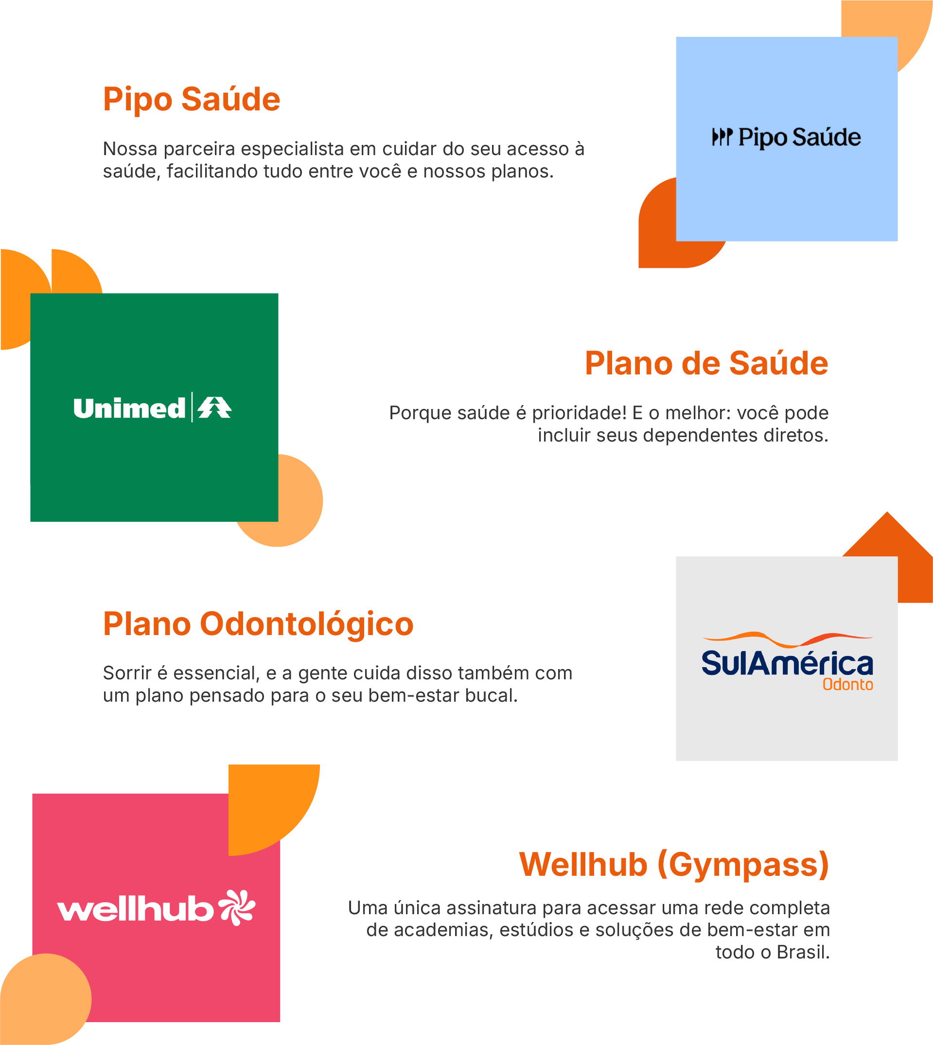 Benefícios para sua saúde