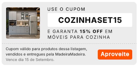 cupom COZINHASET15