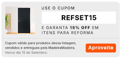 cupom REFSET15
