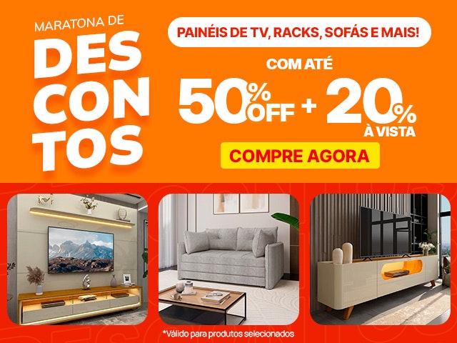 maratona de desconto sala de estar app