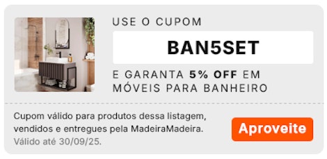 cupom BAN5SET