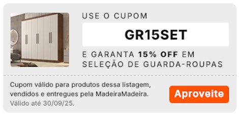 cupom GR15SET